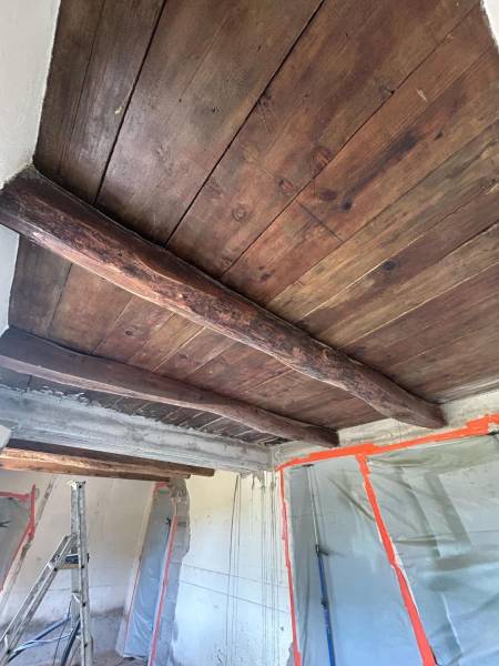 devis renovation plafond poutre en bois draguignan var