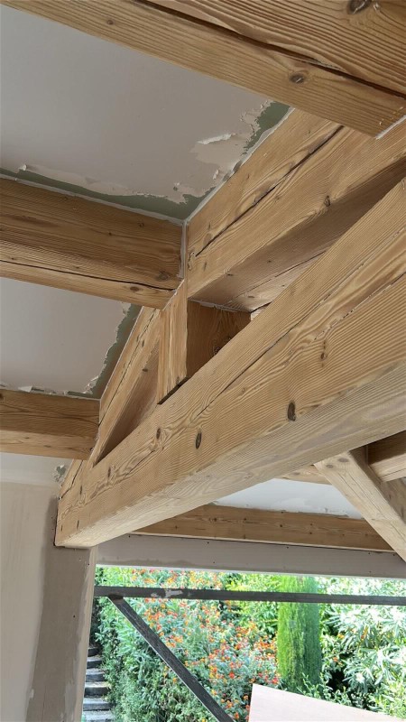 entreprise sablage poutre en bois frejus saint raphael