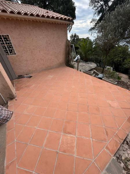 entreprise nettoyage terrasse terre cuite mousse toulon var 