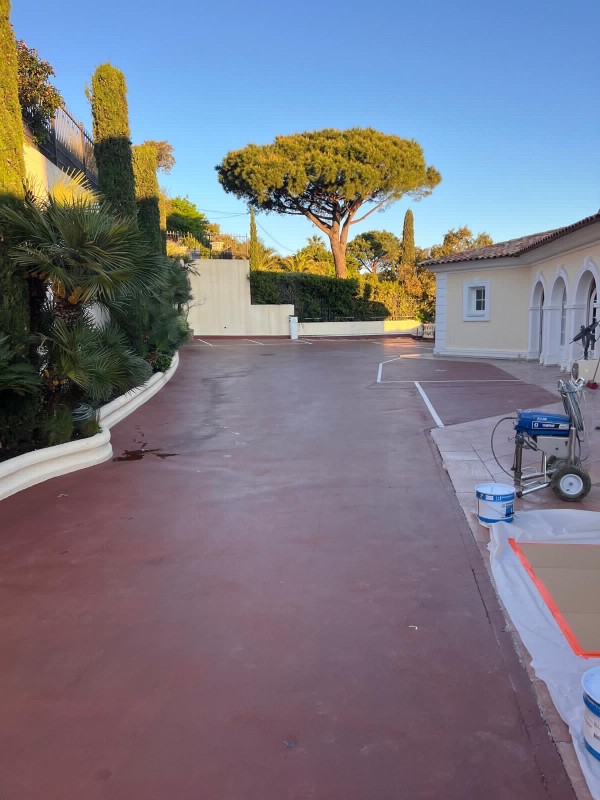 peinture parking sur mesure sainte maxime var