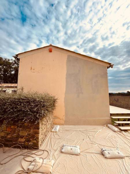 entreprise sablage peinture facade beton trans en provence 