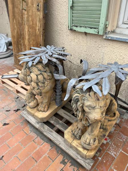 renovation objets en bronze decapage sablage saint raphael var 