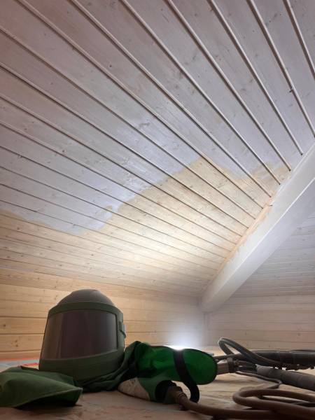 entreprise de sablage comble maison fayence var