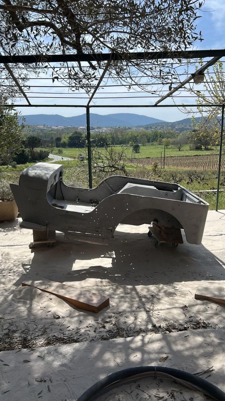 entreprise sablage carrosserie voiture collection saint tropez var 