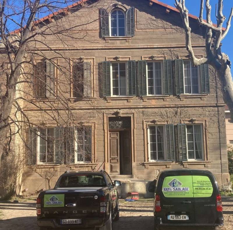 entreprise sablage decapage peinture renovation facade saint raphael var