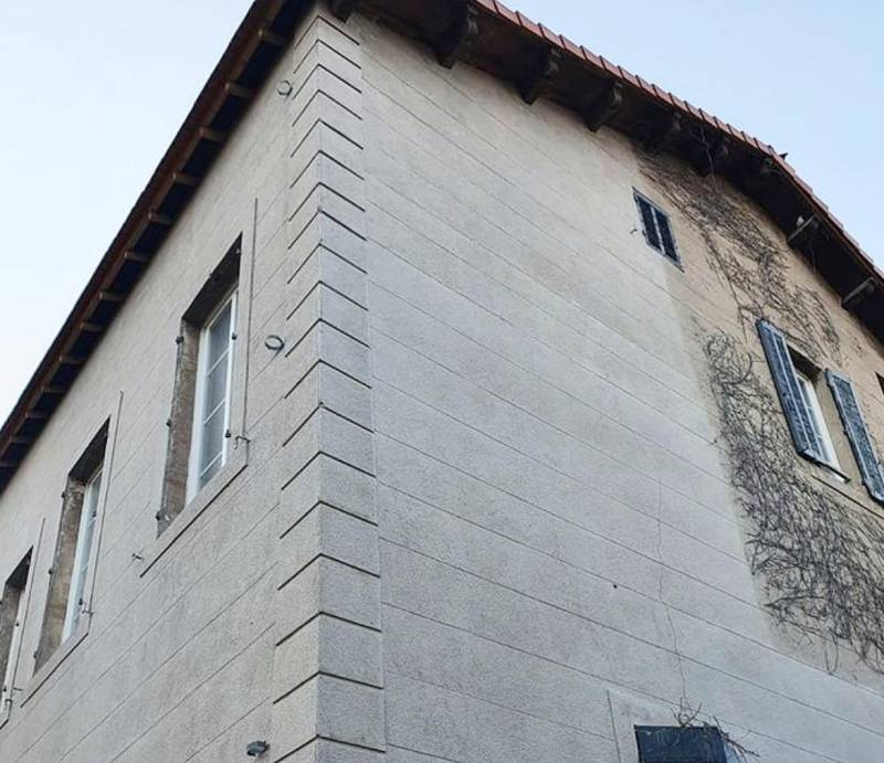 renovation facade prix au m2 peinture volet fayence montauroux var