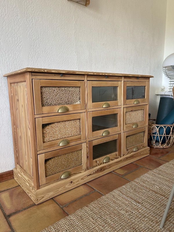 commode en bois renover par sablage draguignan var